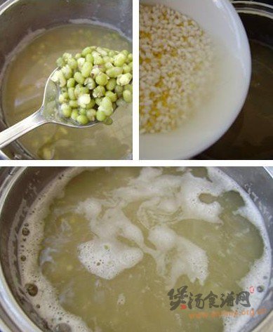红枣绿豆地瓜粥的做法