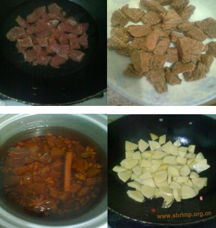 牛肉炖黄豆的做法