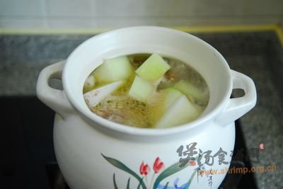 (图)冬瓜老鸭汤的做法