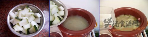 (图)薏米冬瓜骨头汤的做法
