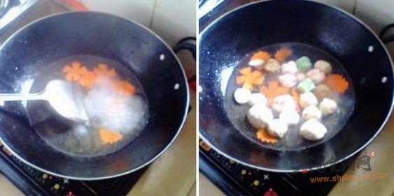 汤煮贡丸的做法