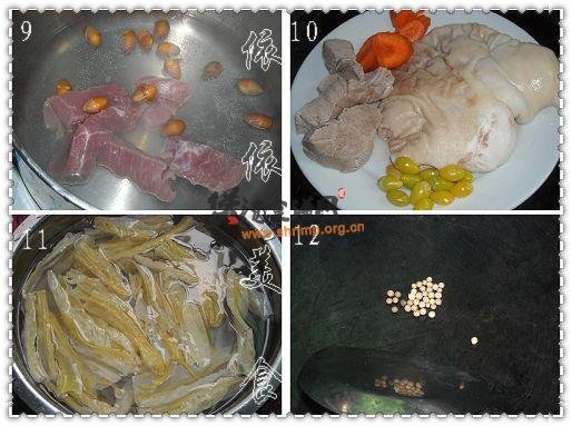 腐竹白果胡椒猪肚汤的做法