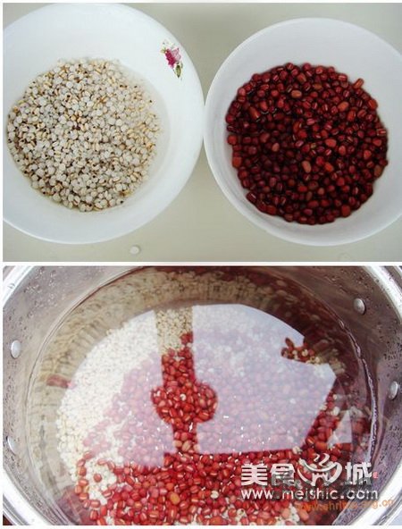 (图)红豆薏米水的做法