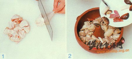 (1)汽锅鸡的做法