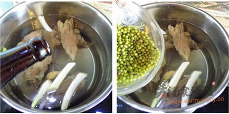绿豆银耳猪骨汤的做法