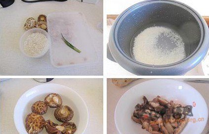 香菇肉丝粥的做法