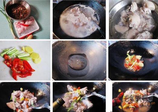 梅干菜炖猪蹄的做法