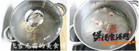 排骨莲藕汤如何做的做法