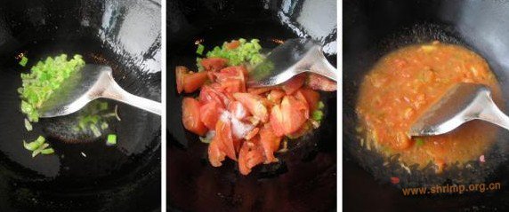 虾仁番茄鸡蛋汤的做法