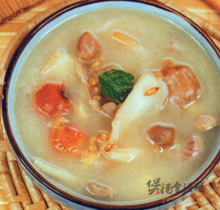 山药麦芽鸡肫汤的做法
