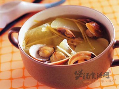 绿豆芽菜蛤蜊汤的做法