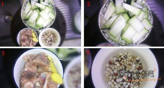 冬瓜薏米肇实骨头汤的做法