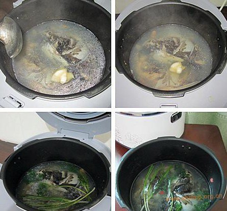 煲鱼头汤的做法
