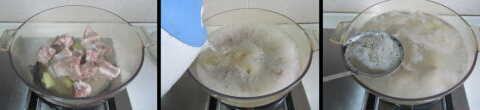 玉米蚕豆排骨汤的做法