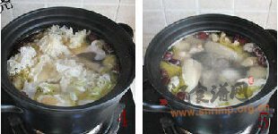 (1)银耳煲鸡汤的做法