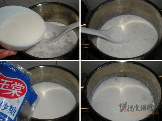 牛奶粥的做法