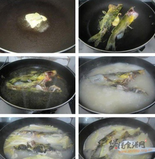 黄骨鱼滚汤的做法