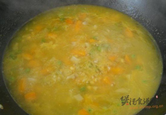 南瓜玉米奶油汤的做法
