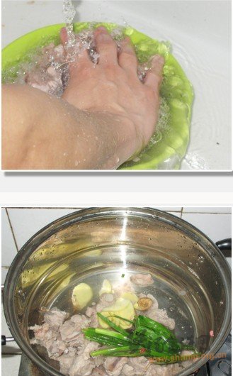 冬瓜排骨海带汤的做法