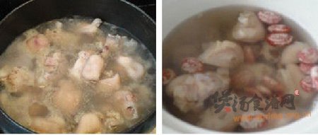 花豆猪手汤的做法