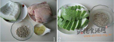 薏米冬瓜老鸭汤的做法