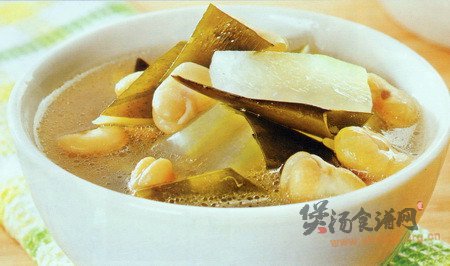 (1)海带冬瓜豆瓣汤的做法