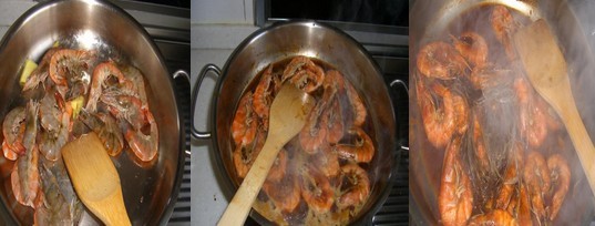 咖喱粉丝煲大虾的做法