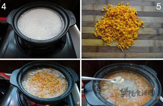 薏米茯苓南瓜粥的做法