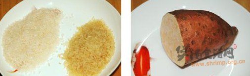 大米红薯粥的做法