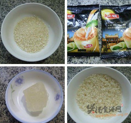 乌龙奶茶大米粥的做法