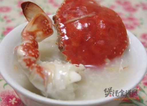 花蟹煲粥的做法