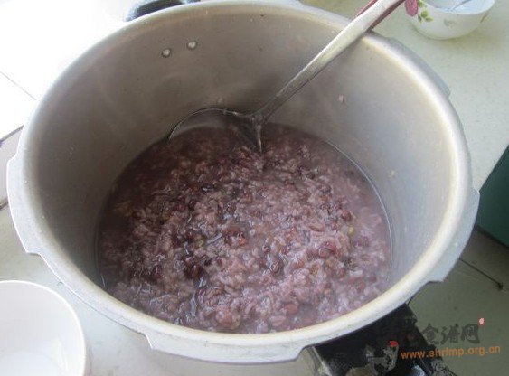 红豆栗子粥的做法