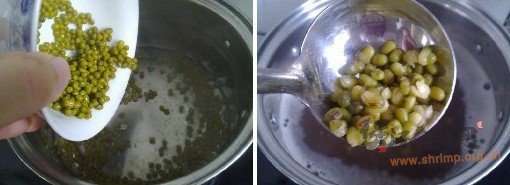 百合绿豆糯米粥的做法