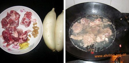 萝卜瑶柱猪骨汤的做法