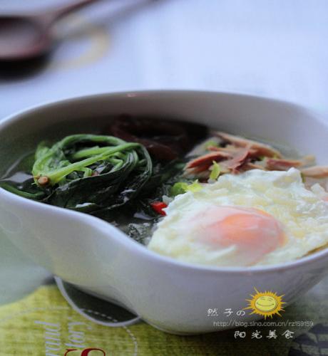 鸡汤菜泡饭的做法