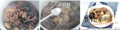 养生排骨菌汤的做法