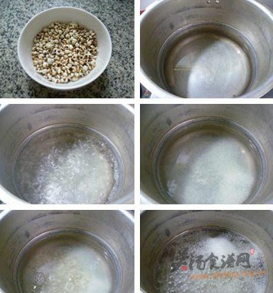 花芸豆薏米仁粥的做法