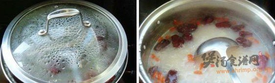 红枣枸杞粥的做法