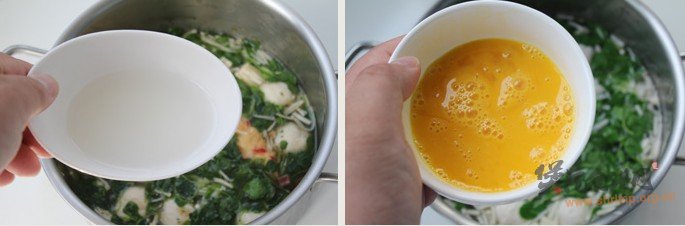 菌菇草头汤的做法