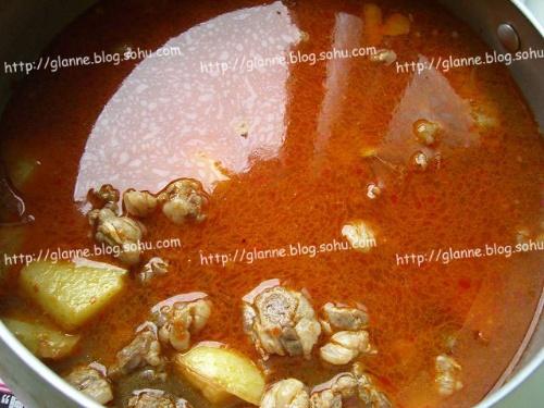 沙嗲牛肉杂菜汤的做法