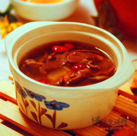 白果红枣牛肉汤的做法