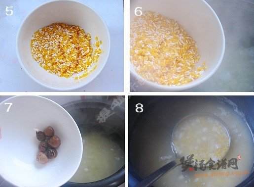 苞谷糁红薯粥的做法