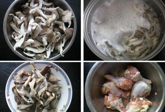 鸡肉炖土豆蘑菇的做法
