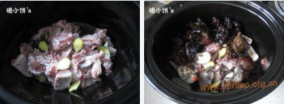 (图)菌菇排骨汤的做法