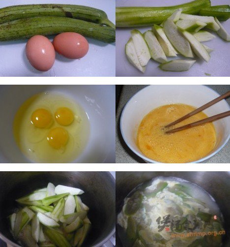 丝瓜鸡蛋汤的做法