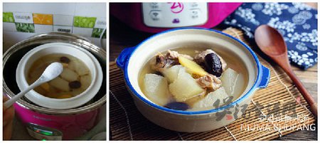 冬瓜排骨炖汤的做法