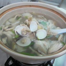 文蛤鲜菇汤的做法