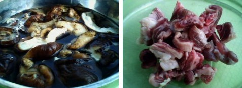 香菇牛肉煲的做法