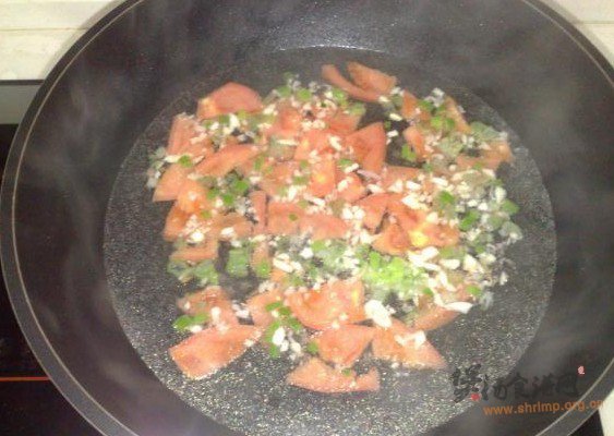 西红柿生菜蛋花汤的做法