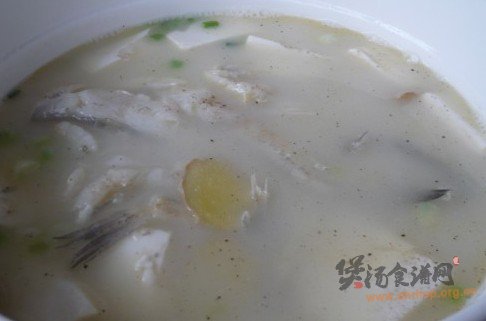 龙头鱼豆腐汤的做法